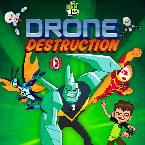 Ben 10 Drone Destruction